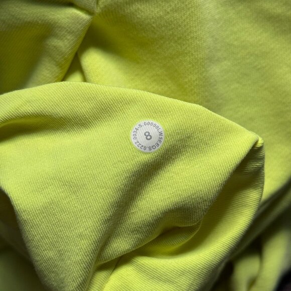 Lululemon Women's Scuba High-Rise French Terry Jogger - Yellow - Picture 7 of 10